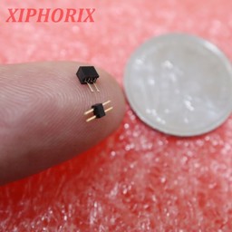 Show details for 1.0 mm Pitch 2P Square Single Male and Female Pin Header Connector Picture of 1.0 mm Pitch 2P Square Single Male and Female Pin Header Connector