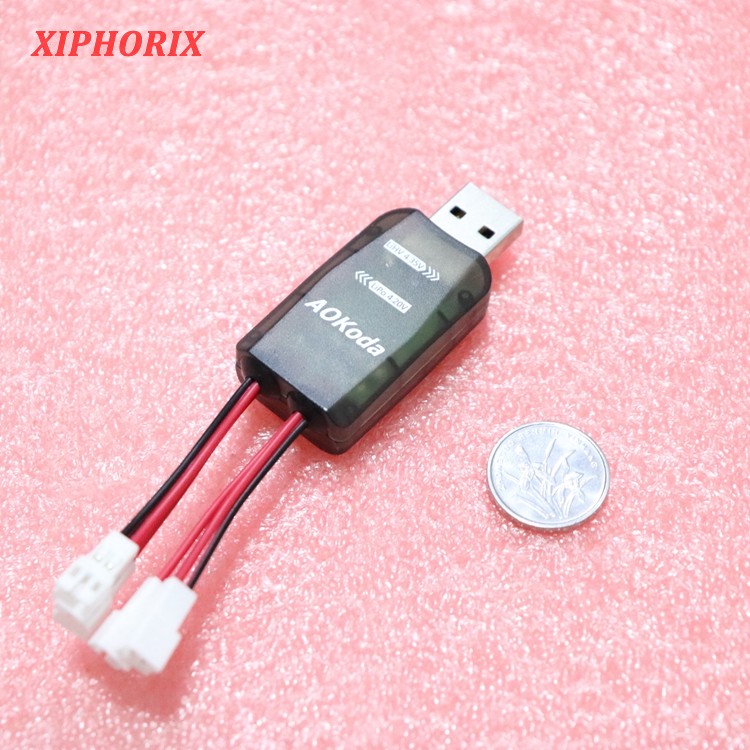 Picture of AOKoda 4 Channel  Charger For 1S PH2.0mm Lipo Battery 4.2/4.35V