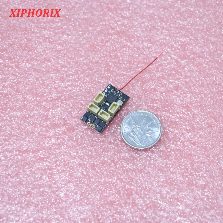 Picture of Compatible Multi Protocol,  Support TELEM, 2.4G Micro 5-Channel Receiver  Built-in 1S 5A Brushless ESC RX42E