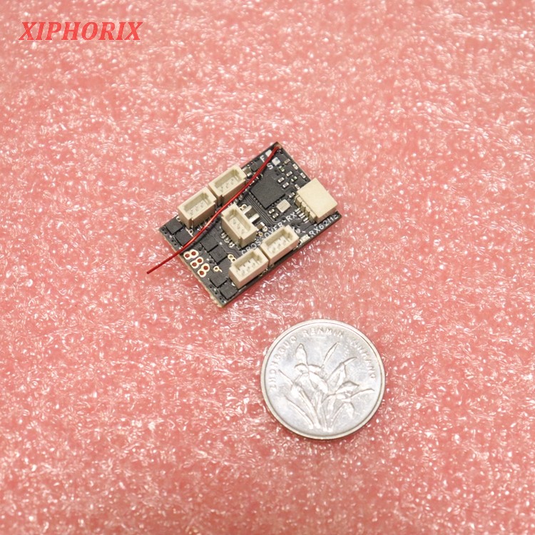 Picture of Compatible Multi Protocol, Support TELEM, 2.4G Micro 6-Channel Receiver Built-in Brushless ESC RX62HE Series Receiver
