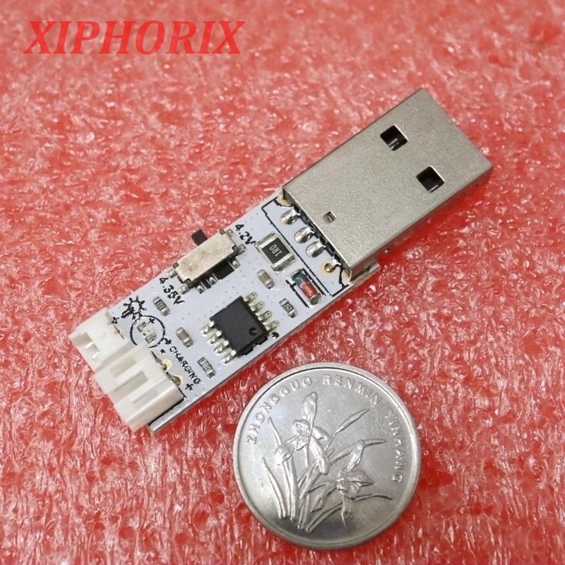 Picture of 1-Way 1S 3.7V/3.85V LIPO Battery Charger with USB Input